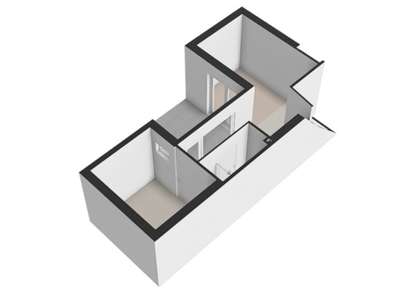 Plattegrond - Pootstraat 147B, 2613 PJ Delft - Pootstraat 147B-bg-3D.jpg